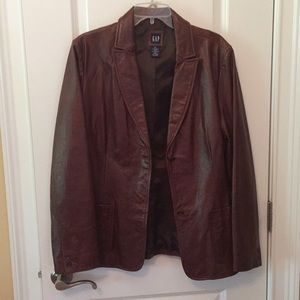 Leather jacket
